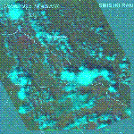 Развитие облачности в Московской области 16.06.1996