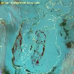 Лед на Аральском море