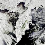 Лед в Охотском море