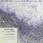Сход снега в районе реки Урал (март 1996)