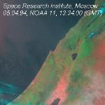NOAA 11,   05.04.1994   13:34 GMT   Израиль