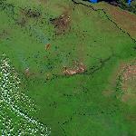 Пожары в тундре на севере Якутии (01-07).07.2005