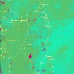 Пожары в северной части острова Сахалин