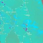 Пожары в северной части острова Сахалин