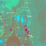 Пожары в северной части острова Сахалин