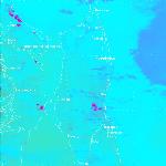 Пожары в северной части острова Сахалин