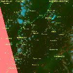 Степной пожар в районе г. Саратов