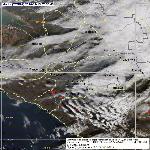 Развитие пожаров на Северном Кавказе