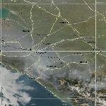 Развитие пожаров на Северном Кавказе