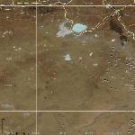 Крупный пожар в Монголии