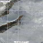 Ледовая обстановка на севере острова Ольхон (Байкал) 12.01.2011