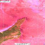 Ледовая обстановка на севере острова Ольхон (Байкал) 12.01.2011