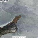 Ледовая обстановка на севере острова Ольхон (Байкал) 12.01.2011