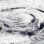 Циклон над Охотским морем