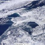 Динамика ледовой обстановки в Рижском заливе, 06.02.2012