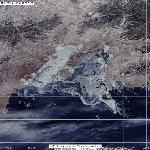 Динамика ледовой обстановки в заливе Петра Великого в Японском море, 05.02.2012