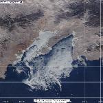 Динамика ледовой обстановки в заливе Петра Великого в Японском море, 02.02.2012