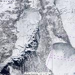 Динамика ледовой обстановки в Татарском проливе