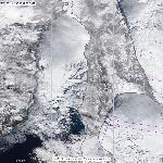 Динамика ледовой обстановки в Татарском проливе