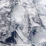 Динамика ледовой обстановки в Татарском проливе