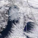 Динамика ледовой обстановки в Татарском проливе