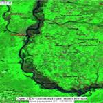 Паводковая обстановка на реке Амур в районе г. Благовещенск 03.09.2013