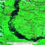 Паводковая обстановка на реке Амур в районе г. Благовещенск 27.08.2013