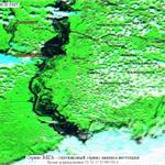 Паводковая обстановка на реке Амур в районе г. Благовещенск 26.08.2013