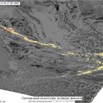 Разница радиояркостных температур в каналах 11-12 мкм